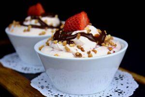 mousse de fresas paso 11