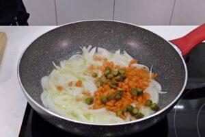 codillo de cerdo strogonoff paso 3