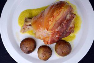 codillo de cerdo strogonoff paso 8