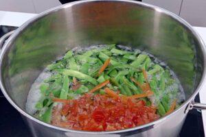 judías verdes paso 4