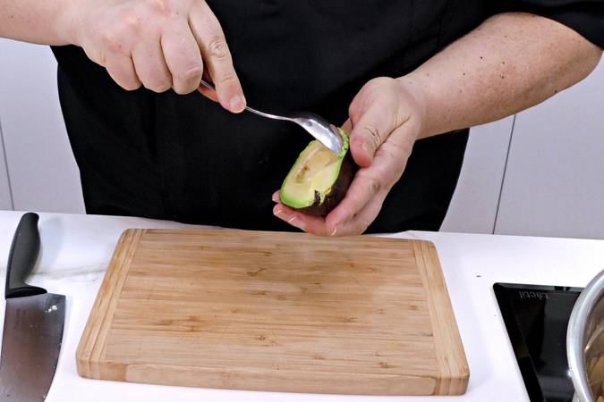 ensalada de garbanzos con atún paso 2
