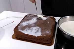 tarta de chocolate y 3 leches paso 10