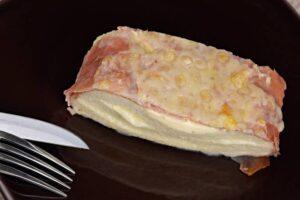 pastel de jamón y queso paso 7