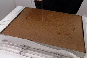 bizcocho de chocolate gigante paso 8