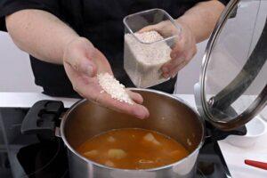 patatas con arroz paso 4