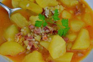 patatas con arroz paso final