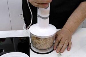 croquetas de pollo con queso paso 1