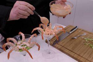 coctel de gambas clásico paso 5