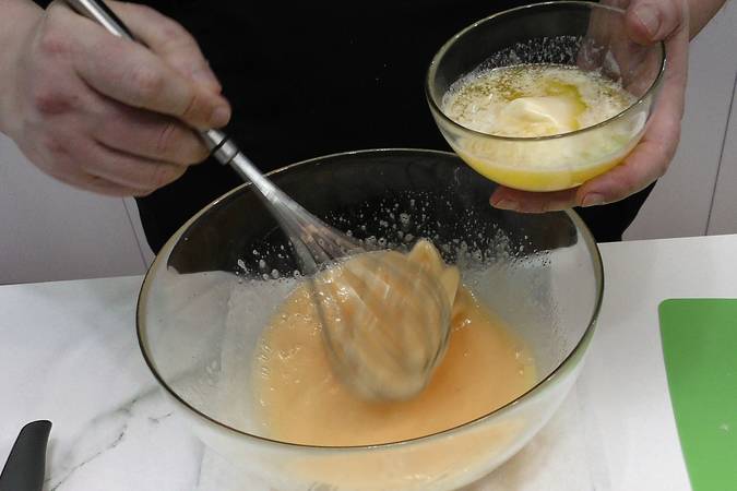 tarta de manzana francesa paso 1