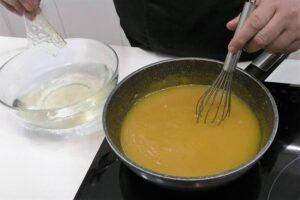 tarta de queso fría con mango paso 7