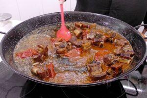 arroz con costillas de cerdo paso 3