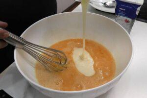 flan de coco y leche condensada paso 2