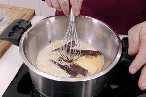 trufas de chocolate paso 1