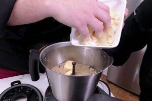 risotto de hongos en Mycook paso 5