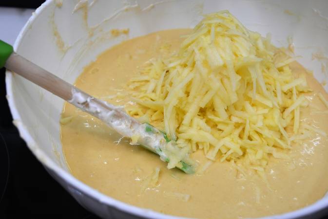 tarta de manzana fácil paso 4