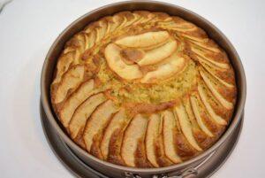 tarta de manzana fácil paso 7