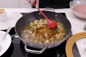 albóndigas con salsa agridulce paso 3