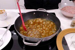 albóndigas con salsa agridulce paso 4
