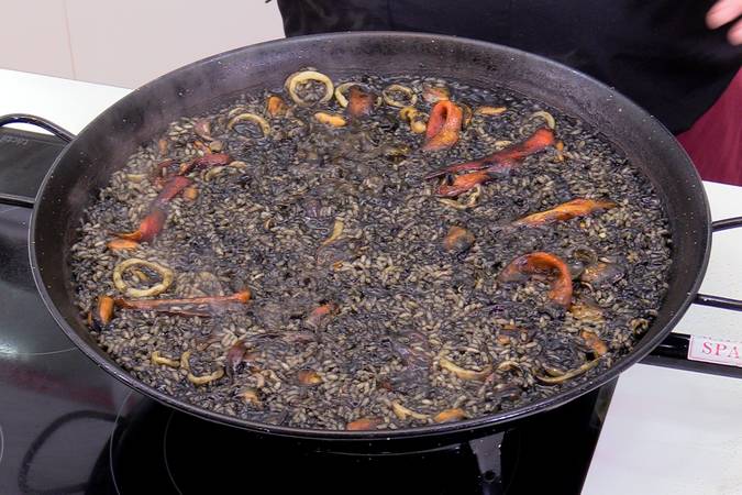 arroz negro con calamares paso 9