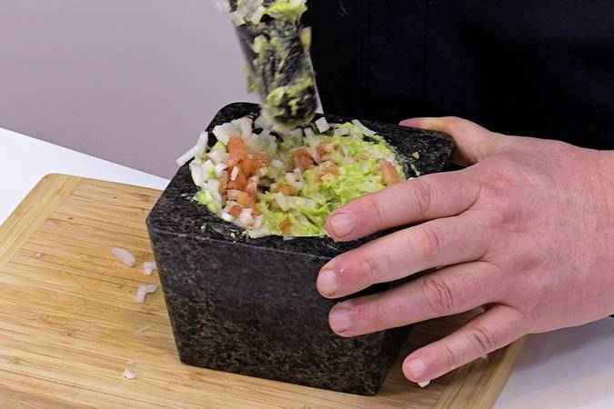 guacamole casero paso 4