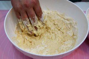 Masa para pizza con fermentación lenta paso 1