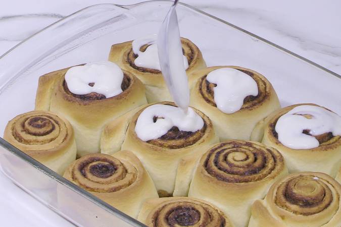 rollos de canela paso 16