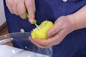 patatas rellenas de beicon paso 2