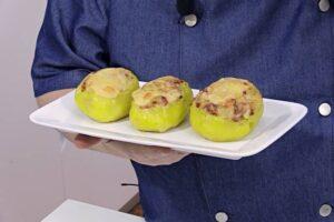 patatas rellenas de beicon paso 6