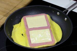 sandwich de huevo paso 4