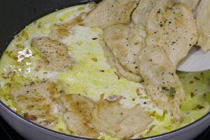 pechugas a la carbonara paso 4