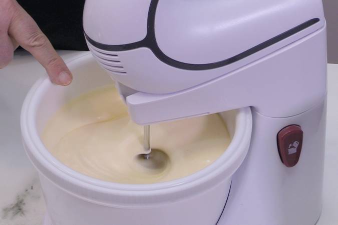 tarta de naranja rellena de chocolate paso 1