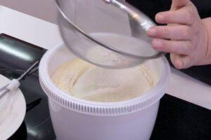 tarta de naranja rellena de chocolate paso 3