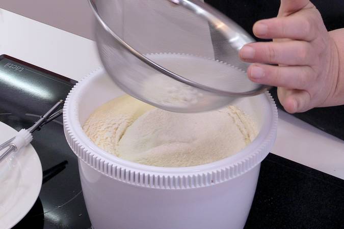 tarta de naranja rellena de chocolate paso 3