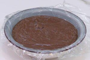 tarta de naranja rellena de chocolate paso 6