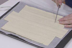 trenza de hojaldre y peras paso 3