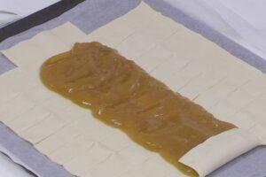 trenza de hojaldre y peras paso 4