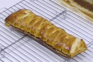 trenza de hojaldre y peras paso 7