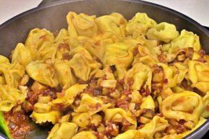 tortellini de queso paso 6