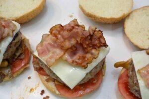 montamos la hamburguesa