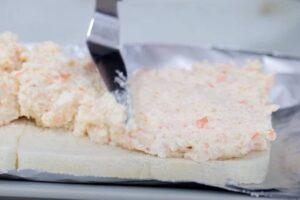 pastel frío de marisco paso 3