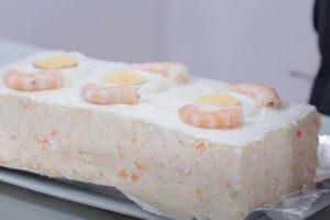 pastel frío de marisco paso 4