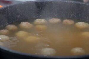 sopa de arroz paso 5