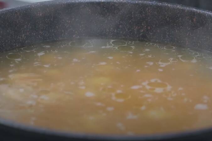 sopa de arroz paso 6