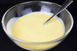 leche condensada casera paso final