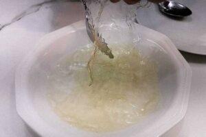 Pastel frío de naranja sin horno paso 3