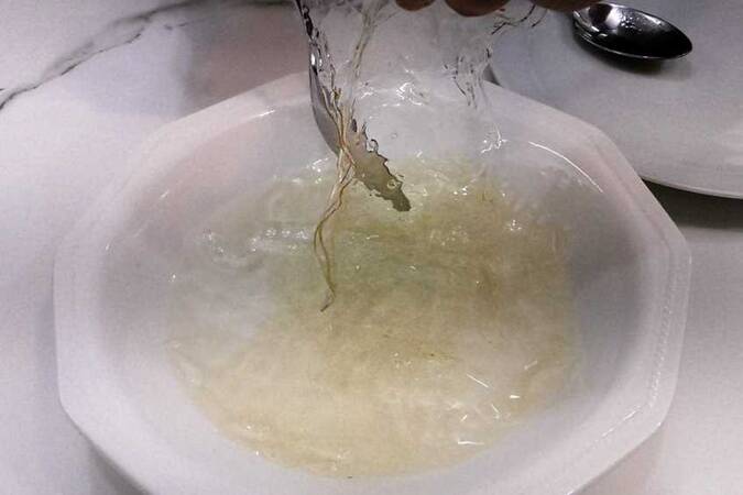 Pastel frío de naranja sin horno paso 3