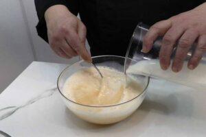 pudin de pan con naranja paso 3