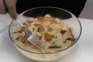 pudin de pan con naranja paso 4