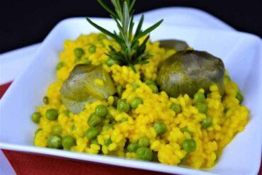 arroz meloso con menestra