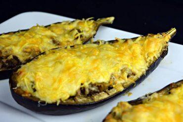 berenjenas rellenas de atun